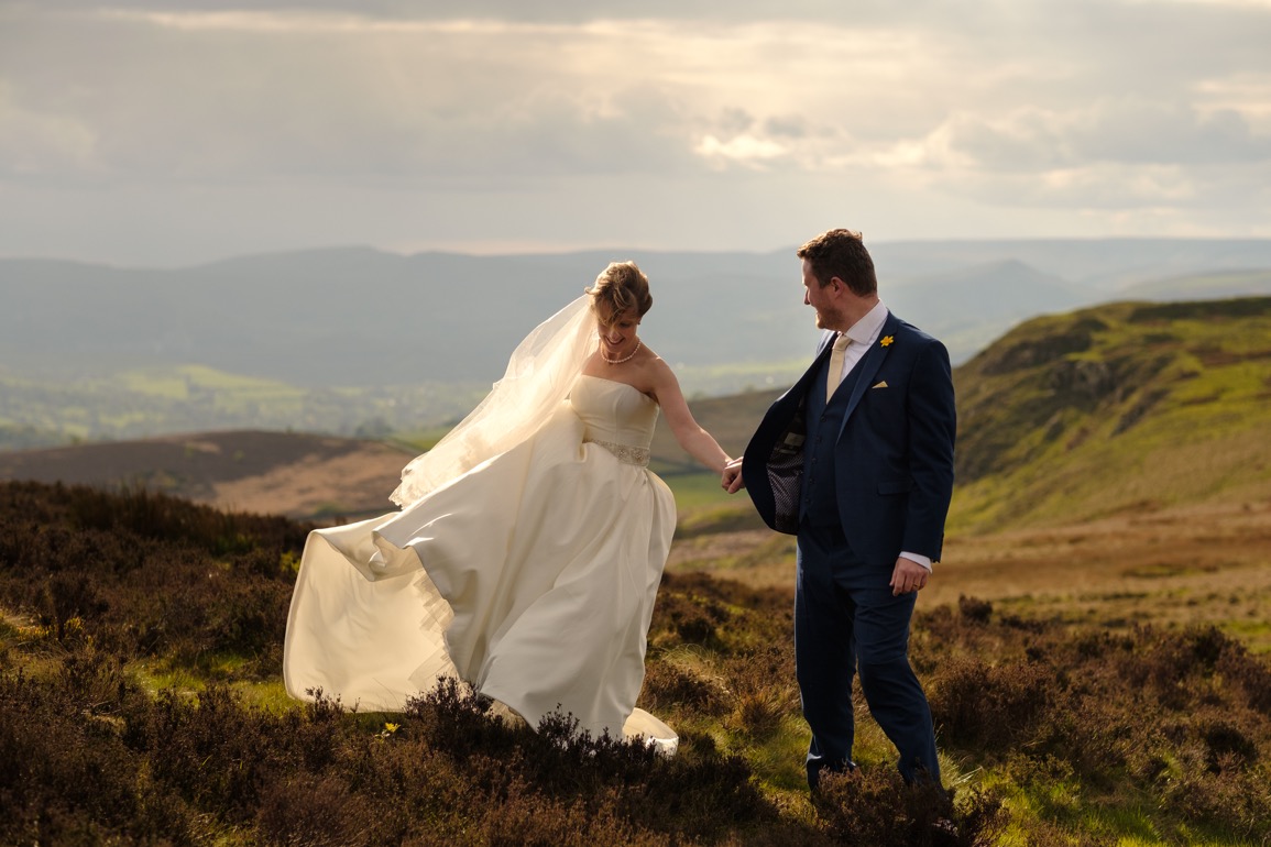 Eyam Hall wedding by Peak District and Sheffield wedding photographer